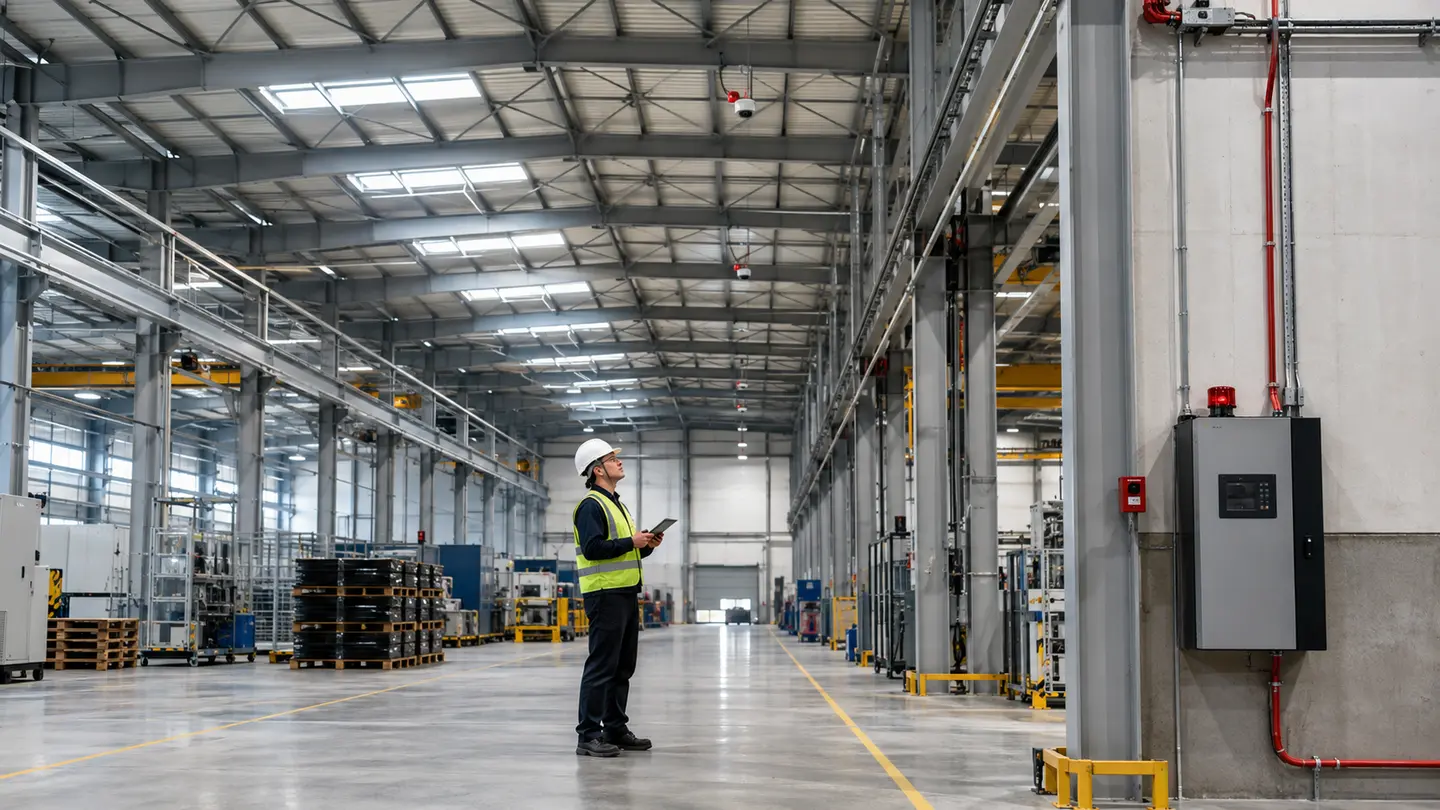 Depo ve Fabrikalarda Yangın Algılama Sistemi Tasarımı